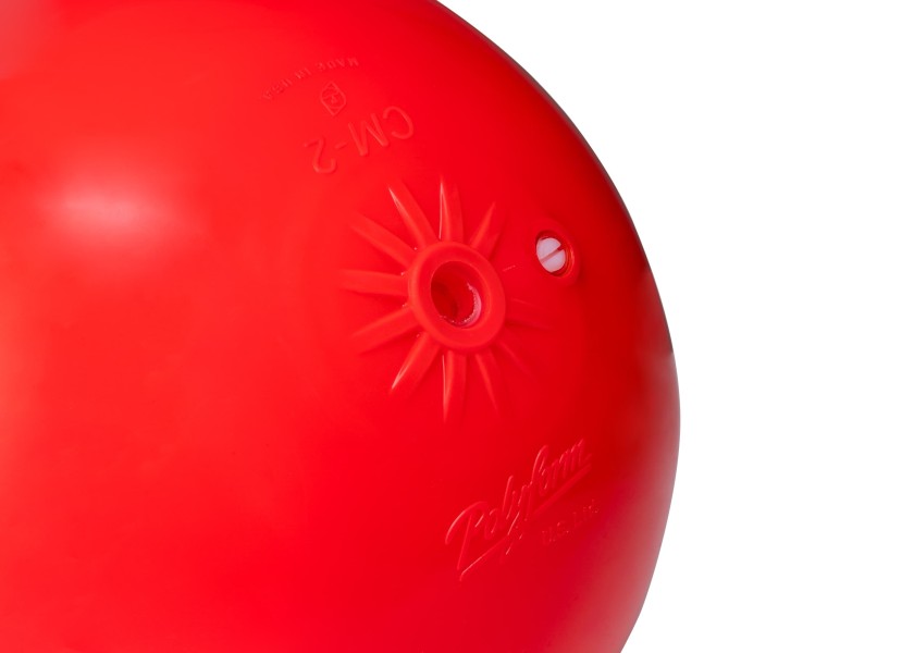Купить POLYFORM U.S. Mooring Buoy CM-Series / red 13788-bvs 7ft.ru в интернет магазине Семь Футов