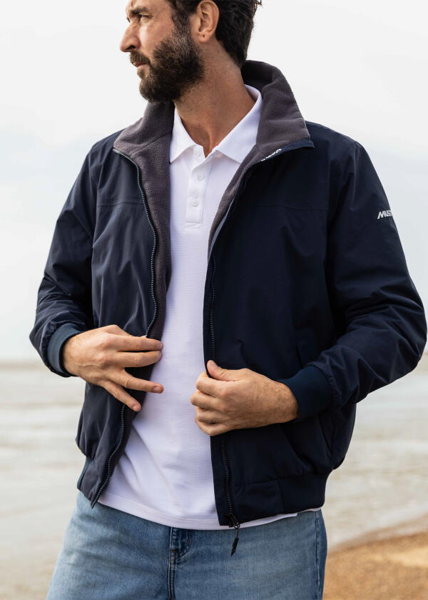 Купить MUSTO 82282_599-L SNUG BLOUSON 2.0 Функциональная куртка / темно-синий/карбон / Размер одежды: L 7ft.ru в интернет магазине Семь Футов