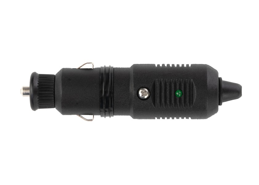 Купить Вилка для гнезда прикуривателя Blue Sea 1010 12В 10А чёрная 7ft.ru в интернет магазине Семь Футов