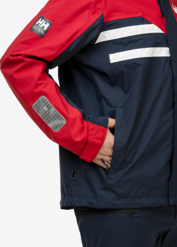 Купить HELLY HANSEN 34510_162-L Мужская куртка QUAYSIDE / красный / Размер одежды: L 7ft.ru в интернет магазине Семь Футов