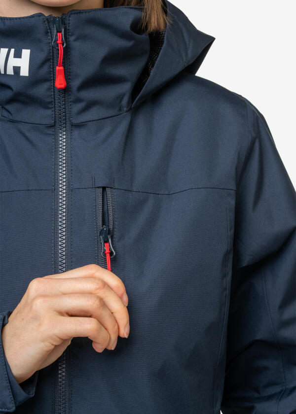Купить Helly hansen 34447_597-l Куртка Crew Hooded Midl 2.0 Navy 30x25x10 7ft.ru в интернет магазине Семь Футов