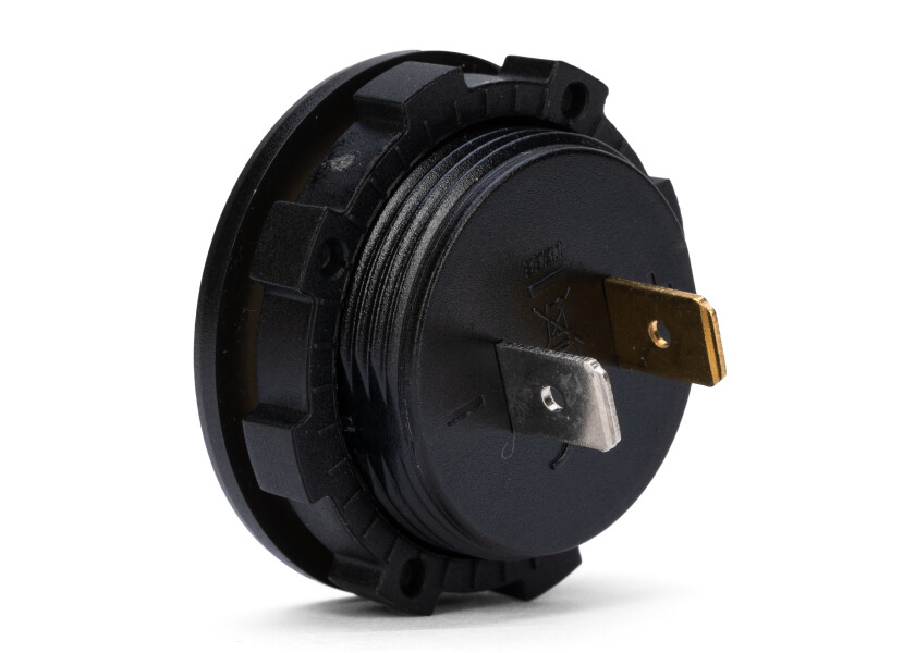 Купить SEATEC Круглый Вольтметр / заподлицо / 12/24 В 7ft.ru в интернет магазине Семь Футов