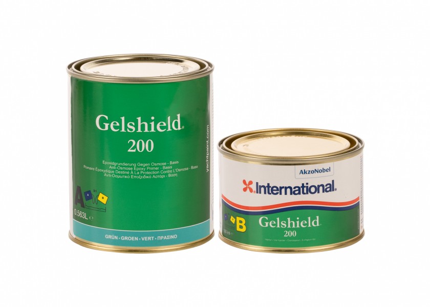 Купить INTERNATIONAL GELSHIELD 200 Двухкомпонентная эпоксидная грунтовка / Цвет: Зеленый; Содержимое: 2,5 л. 7ft.ru в интернет магазине Семь Футов