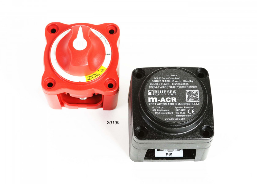 Купить BLUE SEA 7649 MINI ADD A BATTERY Дополнительный комплект аккумуляторов / 65 А / 12 / 24 В 20199-bvs 7ft.ru в интернет магазине Семь Футов