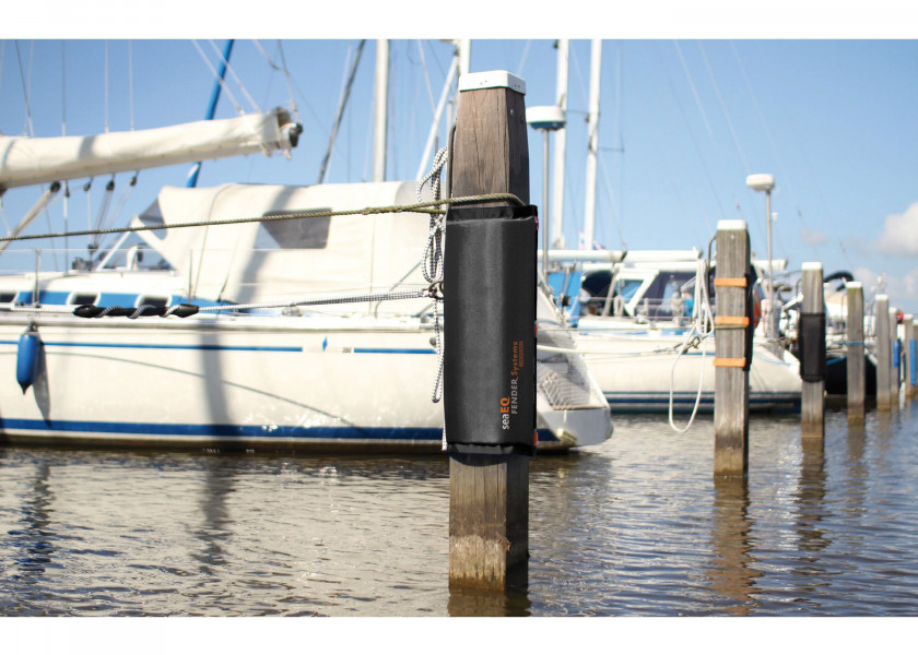 Купить SEAEQ Pole Fender / Pile Fender, 40 x 60 cm, black 20984-bvs 7ft.ru в интернет магазине Семь Футов