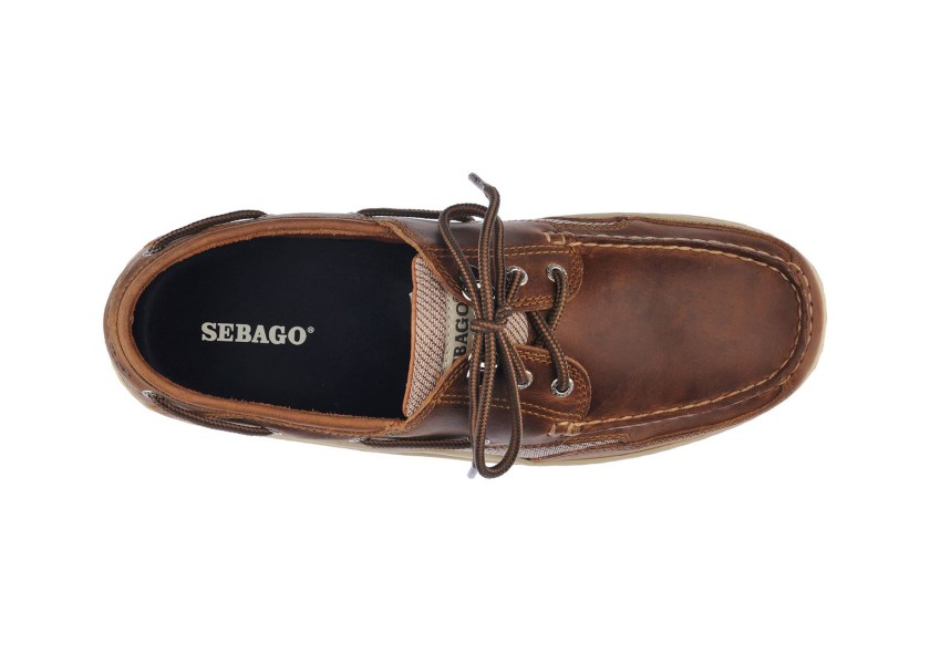 Купить SEBAGO 7000GE0-922-7,5_41 Мужские топсайдеры CLOVEHITCH II FGL вощеные / коричневый корица / Размер обуви: 41 7ft.ru в интернет магазине Семь Футов