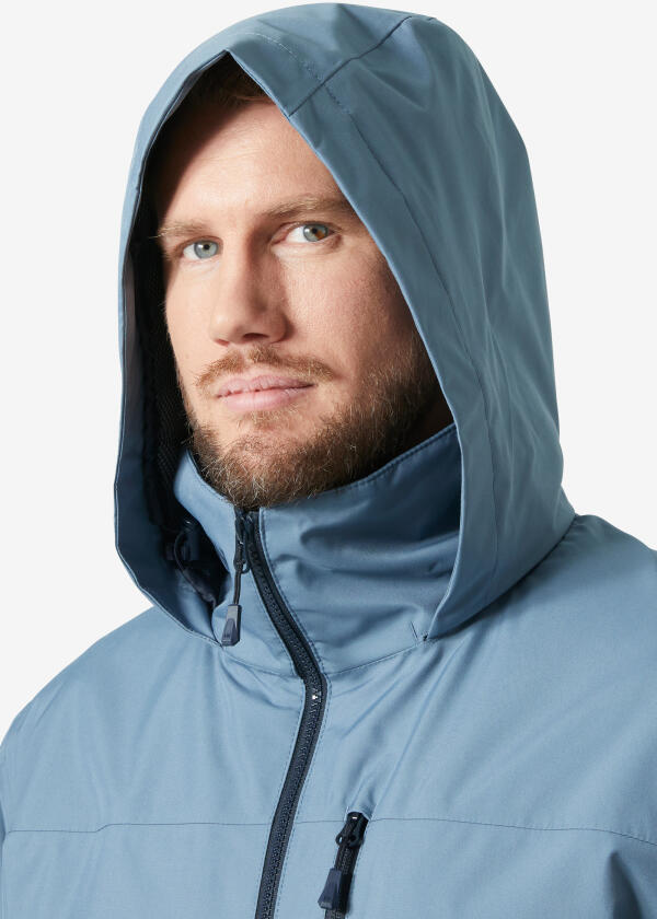 Купить HELLY HANSEN 34442_601-2XL Мужская парусная куртка среднего слоя с капюшоном CREW 2.0 / стираный темно-синий / Размер одежды: XXL 7ft.ru в интернет магазине Семь Футов