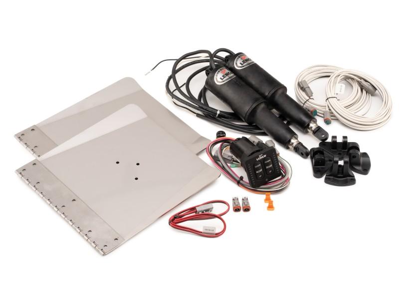 Купить Lenco 15109-103 Standard Trim Tab Kit With Indicator Switch Серый Black / Silver 7ft.ru в интернет магазине Семь Футов