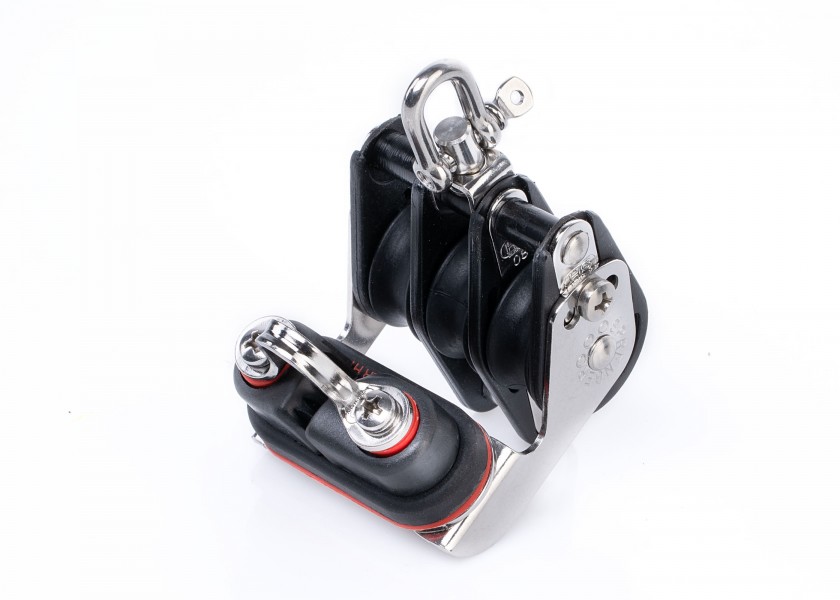 Купить SPRENGER Block with Becket, Swivel and Cleat / 8 mm / ball bearing 21114-bvs 7ft.ru в интернет магазине Семь Футов