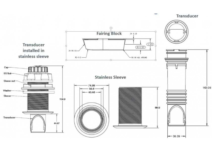 Купить NAVICO ForwardScan Transducer 81465-bvs 7ft.ru в интернет магазине Семь Футов