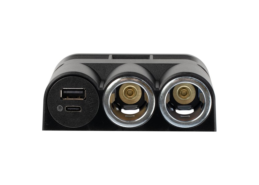 Купить Surface Mounted Quadruple Power Socket with USB-C/A 25803-bvs 7ft.ru в интернет магазине Семь Футов