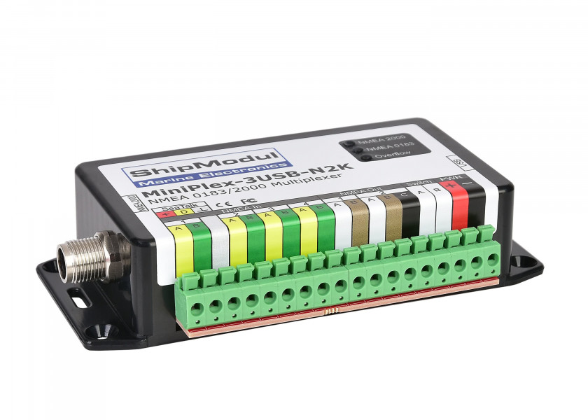 Купить MiniPlex-3 NMEA Multiplexer with USB and NMEA2000 Connections 19451-bvs 7ft.ru в интернет магазине Семь Футов