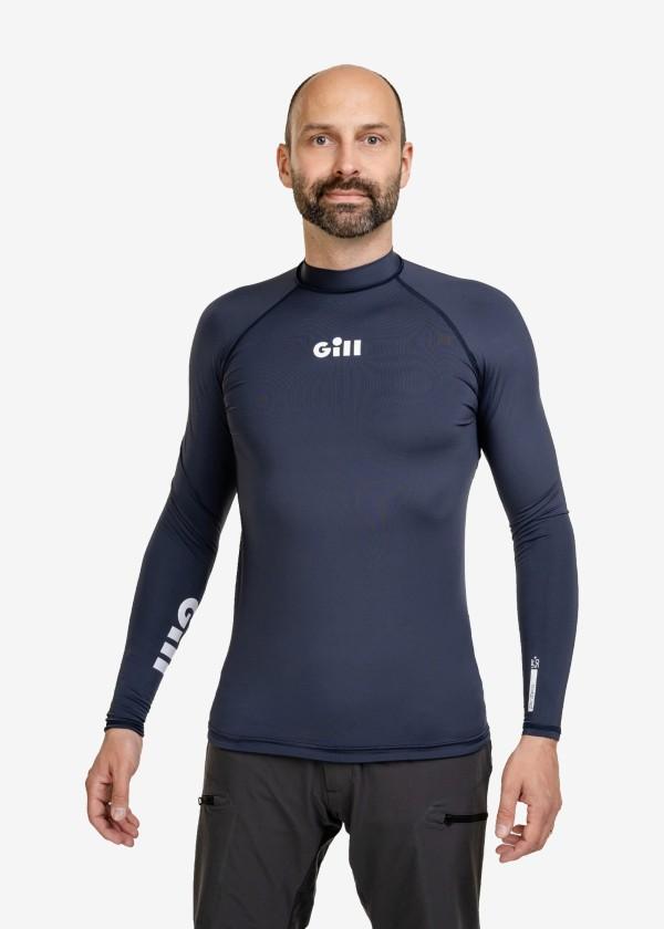 Купить Gill 5109-NAV02-XXL Zenzero UV Long Sleeve T-Shirt Голубой  Dark Navy 2XL 7ft.ru в интернет магазине Семь Футов
