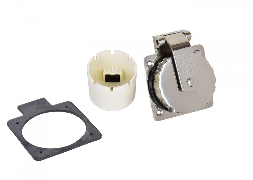 Купить Силовой кабельный разъем Marinco Easy Lock 303SSEL-BX 230 В 16 А 50 Гц 7ft.ru в интернет магазине Семь Футов