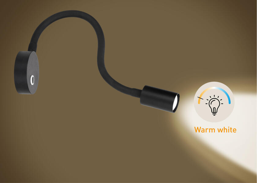 Купить SEATEC LED Reading Light with Dimmer & USB-C / black / warm white 31998-bvs 7ft.ru в интернет магазине Семь Футов