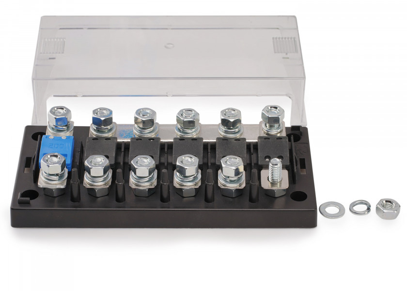 Купить VICTRON Mega Fuse Holder / 6-way 41307-bvs 7ft.ru в интернет магазине Семь Футов