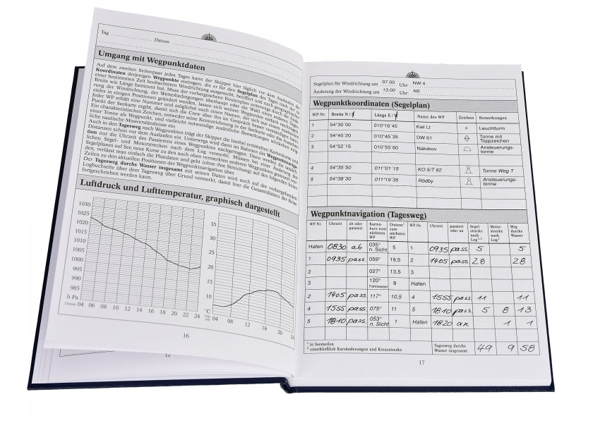 Купить DELIUS-KLASING 978-3-922117-55-1 Logbuch для яхты 77057-bvs 7ft.ru в интернет магазине Семь Футов