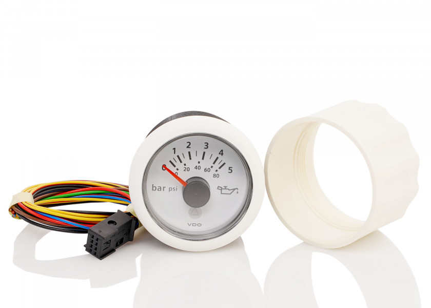 Купить VDO Viewline 0-5 Bar Pressure Gauge / 52 mm / white 11799-bvs 7ft.ru в интернет магазине Семь Футов