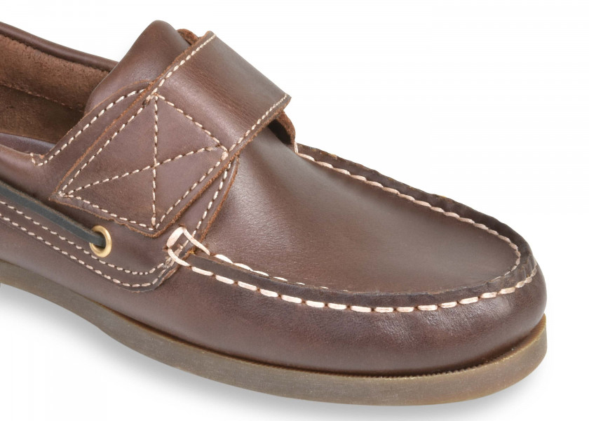 Купить SEATEC 56CS8510-41 Топсайдеры на липучке / коричневый / Размер обуви: 41 7ft.ru в интернет магазине Семь Футов