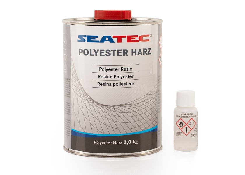 Купить SEATEC 24219 Полиэфирная смола / Содержимое: 1 кг. 7ft.ru в интернет магазине Семь Футов