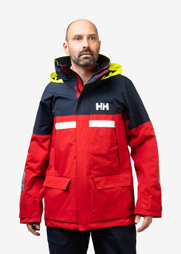 Купить HELLY HANSEN 34484_162-L Мужская парусная куртка PIER 4.0 / красный / Размер одежды: L 7ft.ru в интернет магазине Семь Футов
