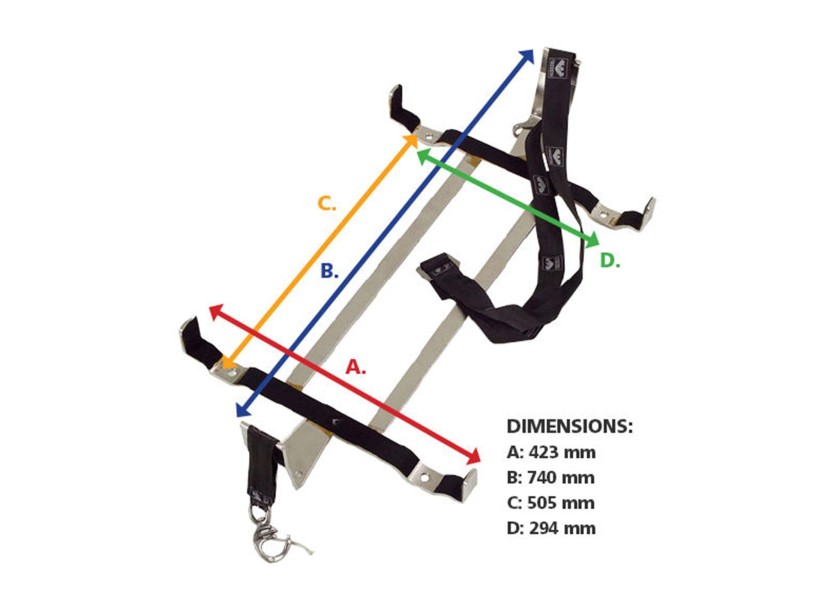Купить VIKING Deck Mounting Bracket for 4UKL Life Raft 55955-bvs 7ft.ru в интернет магазине Семь Футов