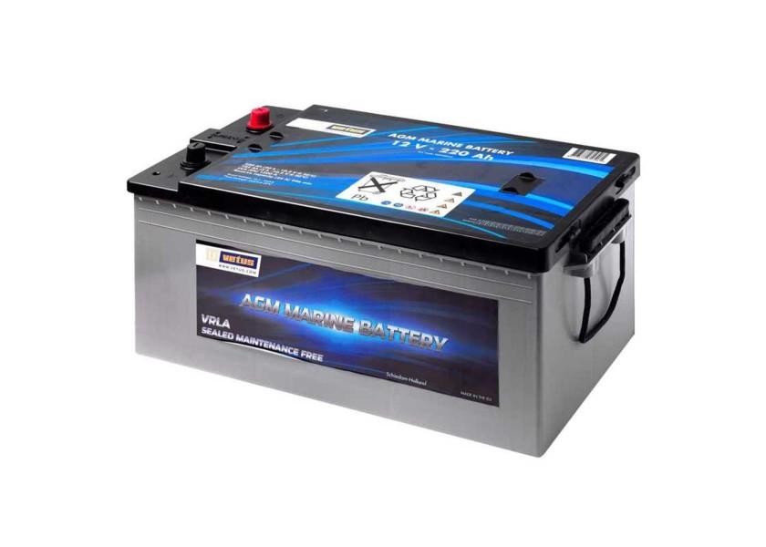 Купить Необслуживаемый судовой аккумулятор Vetus VEAGM60 12В 60Ач 242x175x190мм тип AGM 7ft.ru в интернет магазине Семь Футов