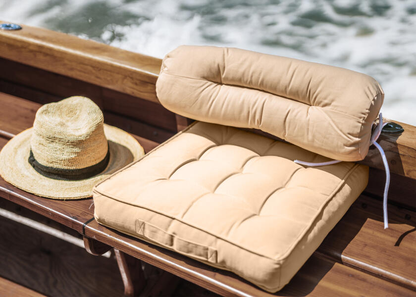 Купить Kapok Deck Cushion / beige 57377-bvs 7ft.ru в интернет магазине Семь Футов