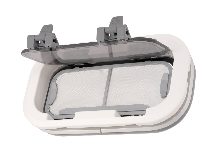 Купить Иллюминатор открывающийся Lewmar Standard Portlight 393120200 191x367x4 мм размер 1 с отделкой из белого АБС-пластика 7ft.ru в интернет магазине Семь Футов