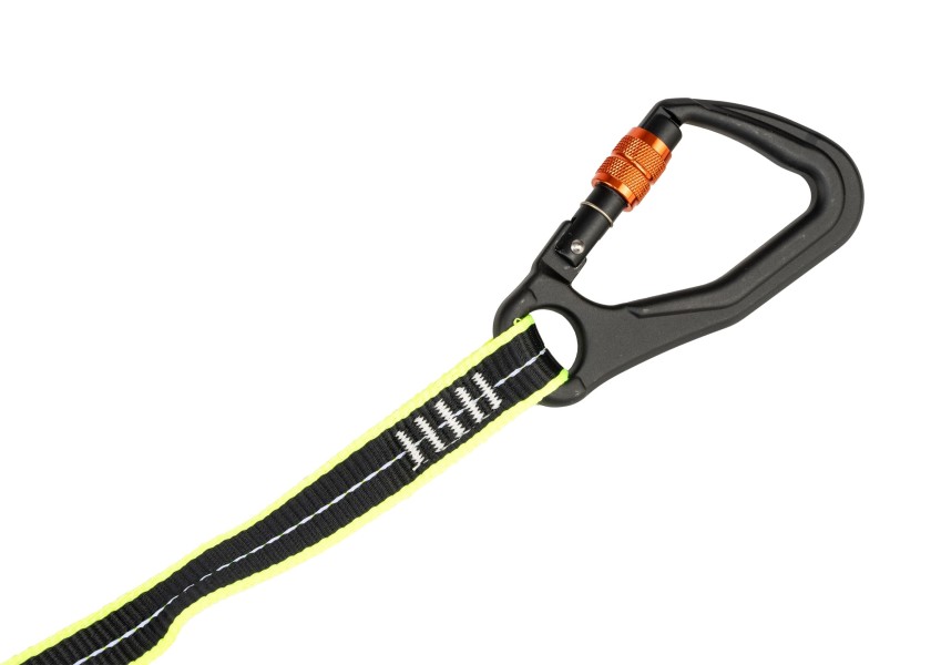 Купить Плоская страховочная стропа Plastimo 66833 1.5 м с карабином из алюминия черная 7ft.ru в интернет магазине Семь Футов