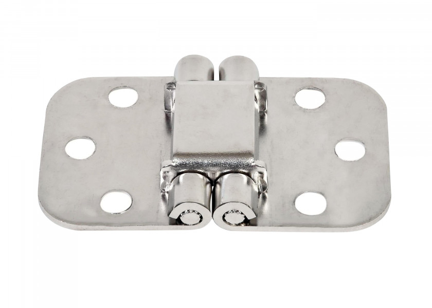 Купить Петля для складного стола Roca 440159 70x40x2мм из полированной нержавеющей стали AISI316 7ft.ru в интернет магазине Семь Футов