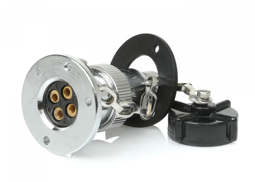 Купить Plug Connectors, 4 pole 3 A / chrome-plated brass 12552-bvs 7ft.ru в интернет магазине Семь Футов
