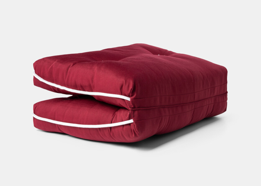 Купить Двойная подушка Kapok / бордово-красный 57288-bvs 7ft.ru в интернет магазине Семь Футов