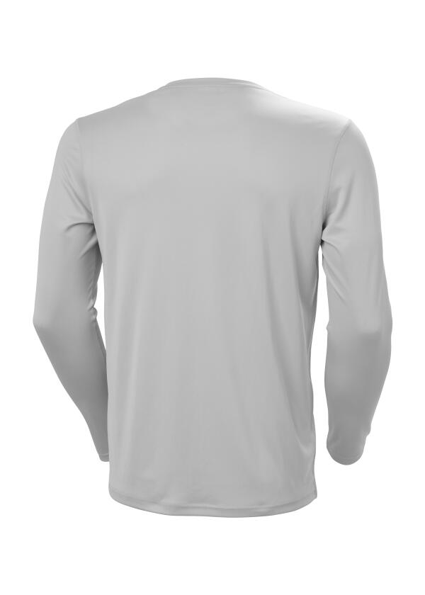 Купить HELLY HANSEN 49582_853-2XL Мужская рубашка с длинными рукавами HH TECH CREW 2.0 / светло-серый / Размер одежды: XXL 7ft.ru в интернет магазине Семь Футов