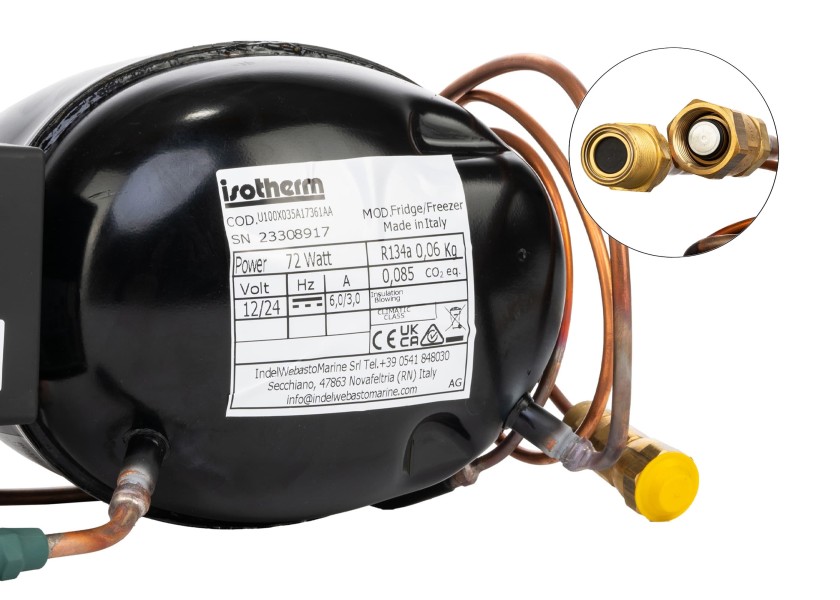 Купить ISOTHERM U150X050A17361AA ITC+ 3751 Холодильник/морозильник / с подставкой / с водяным охлаждением / макс. 150 л 7ft.ru в интернет магазине Семь Футов