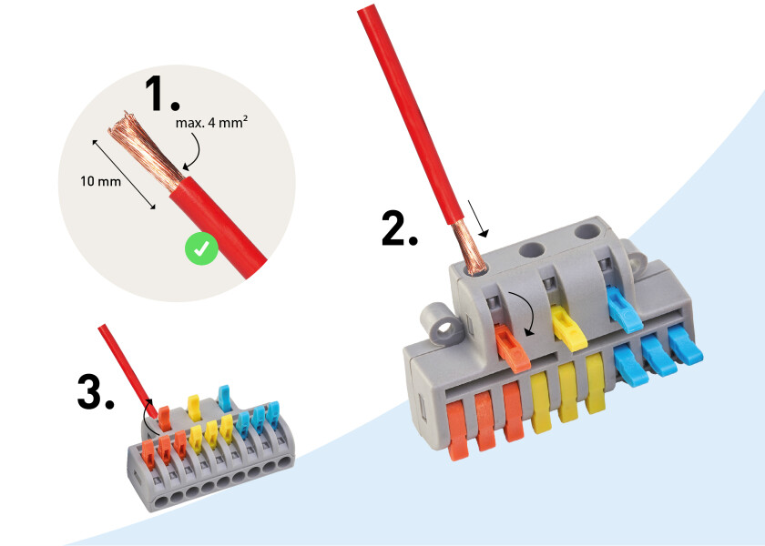 Купить SEATEC Connection terminal 3 inputs - 9 outputs / 0.2 - 4 mm2 / 2 pcs. 29754-bvs 7ft.ru в интернет магазине Семь Футов