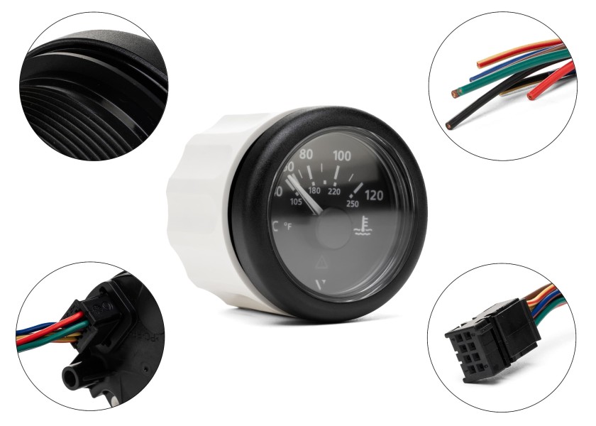 Купить VDO Viewline Temperature Gauge Sensor / black 11771-bvs 7ft.ru в интернет магазине Семь Футов