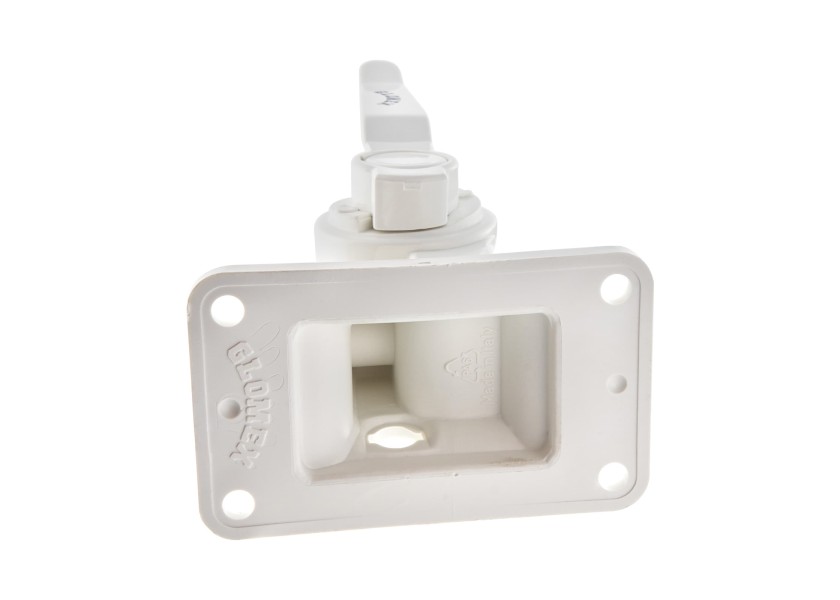 Купить Крепление антенны Glomex RA115 основание 100x60мм на палубу резьба 1"x14 поворотное с фиксирующей ручкой из армированного нейлона 7ft.ru в интернет магазине Семь Футов