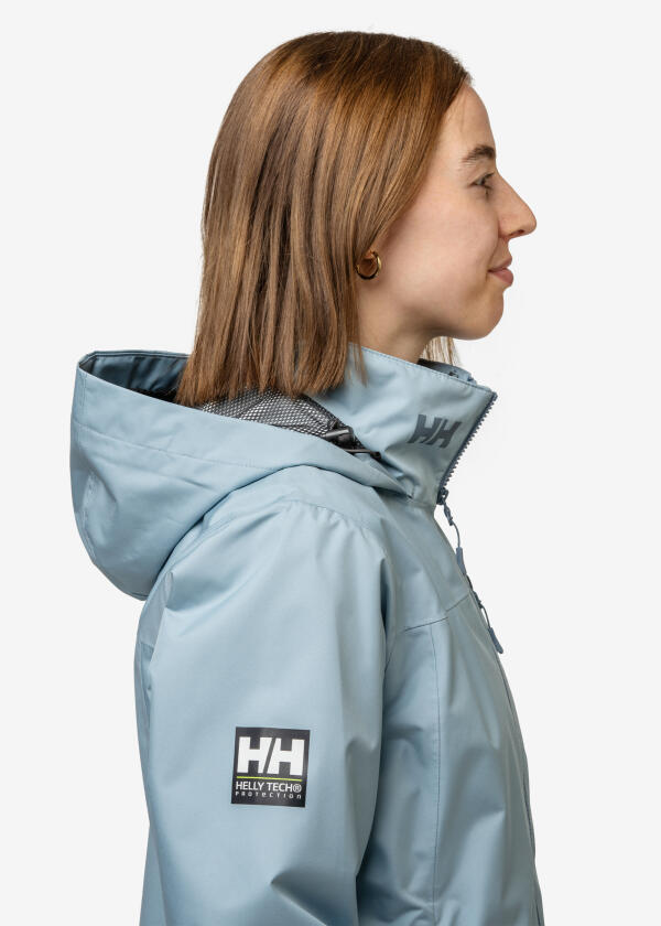 Купить HELLY HANSEN 34448_561-S Женская куртка с капюшоном Crew 2.0 / ветреный синий / Размер одежды: S 7ft.ru в интернет магазине Семь Футов