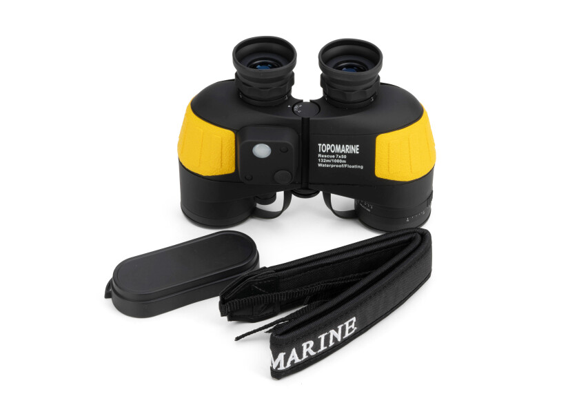 Купить Plastimo 1045038 бинокль Topomarine 7x50  Black / Yellow 7ft.ru в интернет магазине Семь Футов