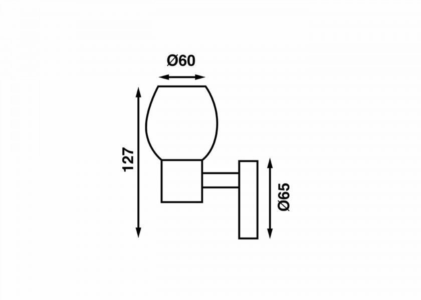 Купить BATSYSTEM BA-LW2USB Светодиодный настенный светильник LEIA LW2 USB 7ft.ru в интернет магазине Семь Футов