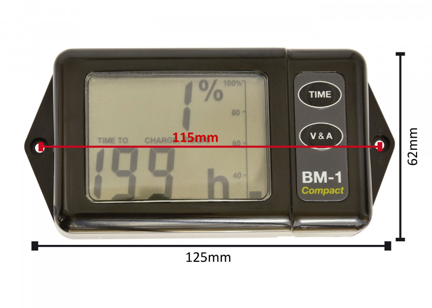 Купить NASA BM-1 Compact Battery Monitor / gray 51204-bvs 7ft.ru в интернет магазине Семь Футов