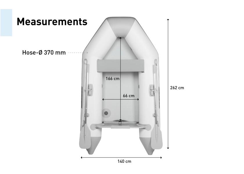 Купить Комплект надувной лодки Pearl 260 + MERCURY F3.5M / светло-серый 7ft.ru в интернет магазине Семь Футов