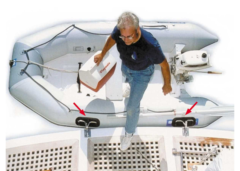 Купить Монтажный кронштейн EASY-LIFT DAVIT 57004-bvs 7ft.ru в интернет магазине Семь Футов