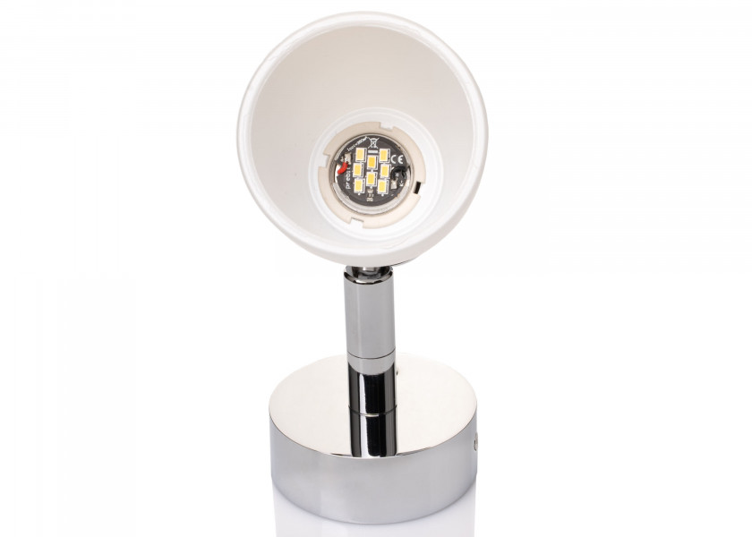 Купить PREBIT R1-1 LED Surface-Mounted Light / polished chrome, satin-white glass 25901-bvs 7ft.ru в интернет магазине Семь Футов