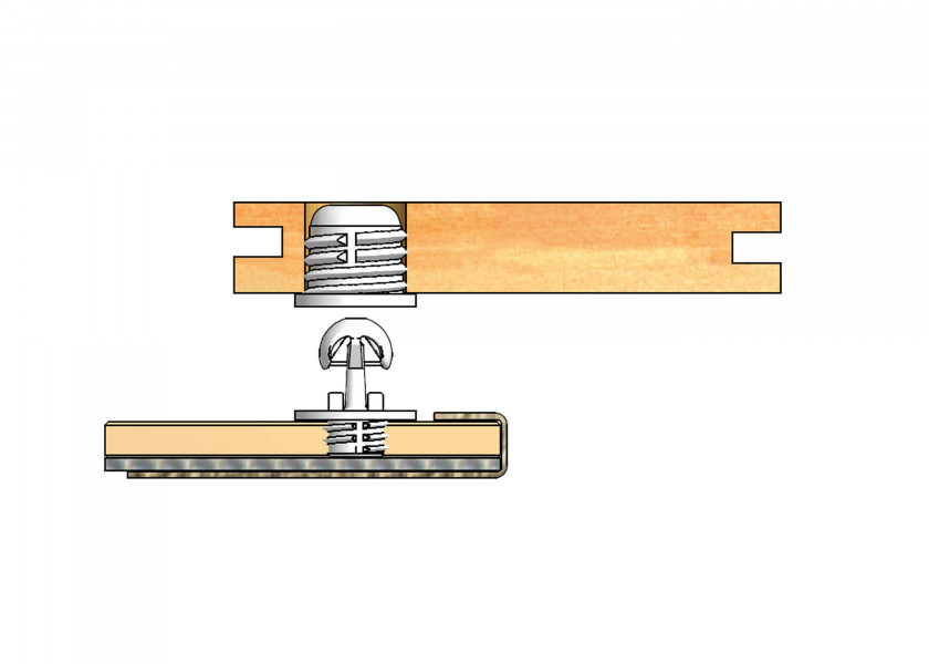 Купить FASTMOUNT Panel Screw-in Clip / pack of 10 / holding force 5 kg 16785-bvs 7ft.ru в интернет магазине Семь Футов