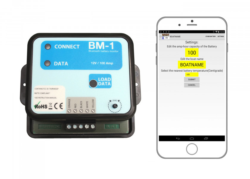 Купить NASA BM-1 Bluetooth Battery Monitor 51210-bvs 7ft.ru в интернет магазине Семь Футов