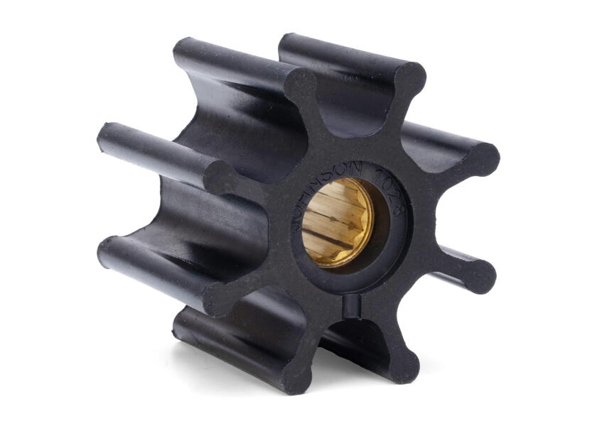 Купить Импеллер со шлицами Johnson Pump 1028B 09-1028B-9 Ø65x50,2мм вал 16мм 8 лопастей для насоса типа F7 из чёрного нитрила 7ft.ru в интернет магазине Семь Футов