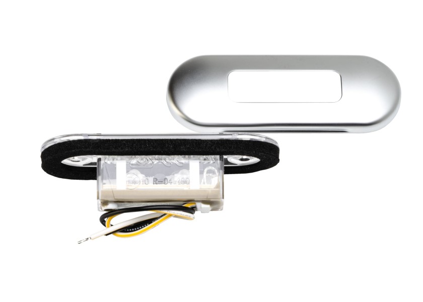 Купить HELLA MARINE 2XT959680851 Светодиодный светильник для ступеней / нержавеющая сталь, сатинированная отделка / направленный вниз луч 29700-bvs 7ft.ru в интернет магазине Семь Футов