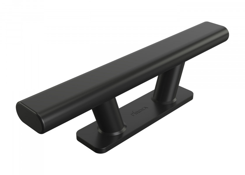 Купить Утка Roca 422103 265x40x70мм чёрная из нержавеющей стали AISI316 7ft.ru в интернет магазине Семь Футов